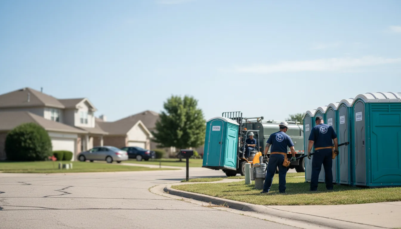 Porta Potty Rental in Pontotoc, MS near me